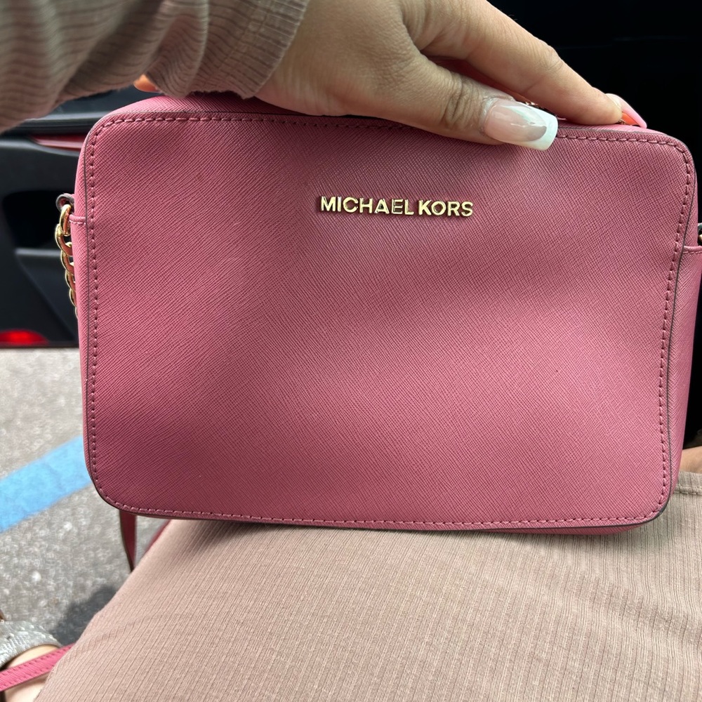 Pink Micheal Kors bag